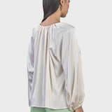 BLUSA IN RASO