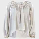 BLUSA IN RASO