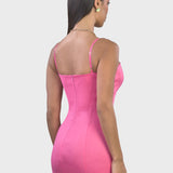 MINI ABITO CON SPALLINE