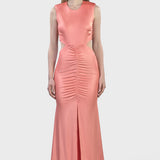 ABITO LUNGO CUT-OUT