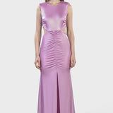 ABITO LUNGO CUT-OUT