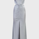 ABITO LUNGO CUT-OUT