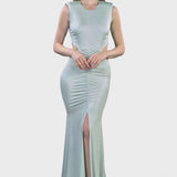 ABITO LUNGO CUT-OUT