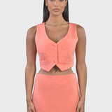 GILET CROPPED
