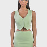 GILET CROPPED