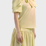 BLUSA CON MANICA A PALLONCINO