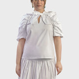 BLUSA CON MANICA A PALLONCINO