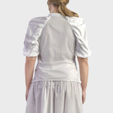 BLUSA CON MANICA A PALLONCINO