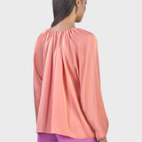BLUSA IN RASO
