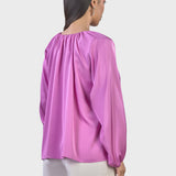 BLUSA IN RASO