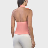 HALTER TOP WITH PINK