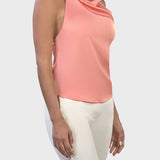 HALTER TOP WITH PINK
