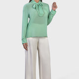 BLOUSE WITH BOW