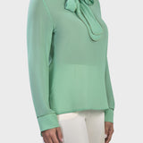 BLOUSE WITH BOW