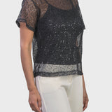 SEQUINED TOP