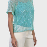SEQUINED TOP