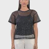 SEQUINED TOP