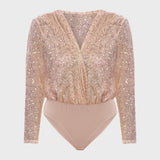 SEQUINED BODYSUIT