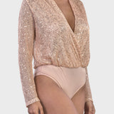 SEQUINED BODYSUIT