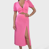 COORDINATED CREPE DE CHINE
