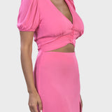 COORDINATED CREPE DE CHINE