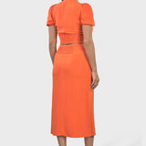 COORDINATED CREPE DE CHINE