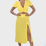 COORDINATED CREPE DE CHINE