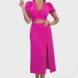 COORDINATED CREPE DE CHINE