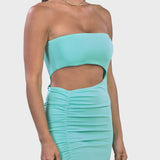 OFF-SHOULDER DRESS