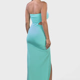 OFF-SHOULDER DRESS