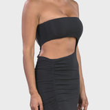 OFF-SHOULDER DRESS