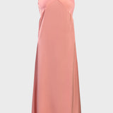 MIDI DRESS IN SATIN