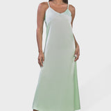 MIDI DRESS IN SATIN