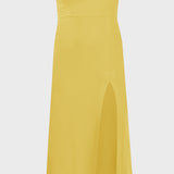 MIDI DRESS WITH SPLIT