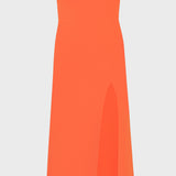 MIDI DRESS WITH SPLIT