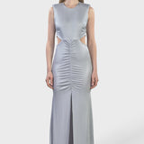 ABITO LUNGO CUT-OUT