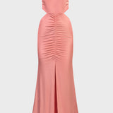 ABITO LUNGO CUT-OUT
