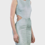 ABITO LUNGO CUT-OUT