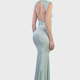 ABITO LUNGO CUT-OUT