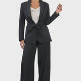 BLAZER KIMONO CON PANTA-PALAZZO