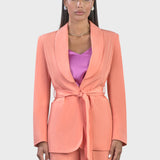 BLAZER KIMONO CON PANTA-PALAZZO