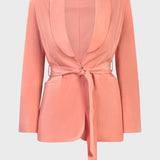 BLAZER KIMONO CON PANTA-PALAZZO
