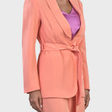 BLAZER KIMONO CON PANTA-PALAZZO
