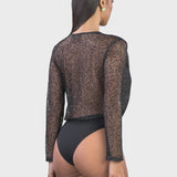 SEQUINED BODYSUIT