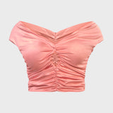 BOAT NECK CROP TOP