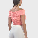 BOAT NECK CROP TOP