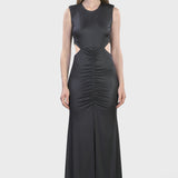 ABITO LUNGO CUT-OUT