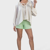 FLARED SHORTS