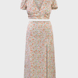COORDINATED ROMANTIC CREPE DE CHINE