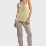 POPLIN TOP WITH STRAPS